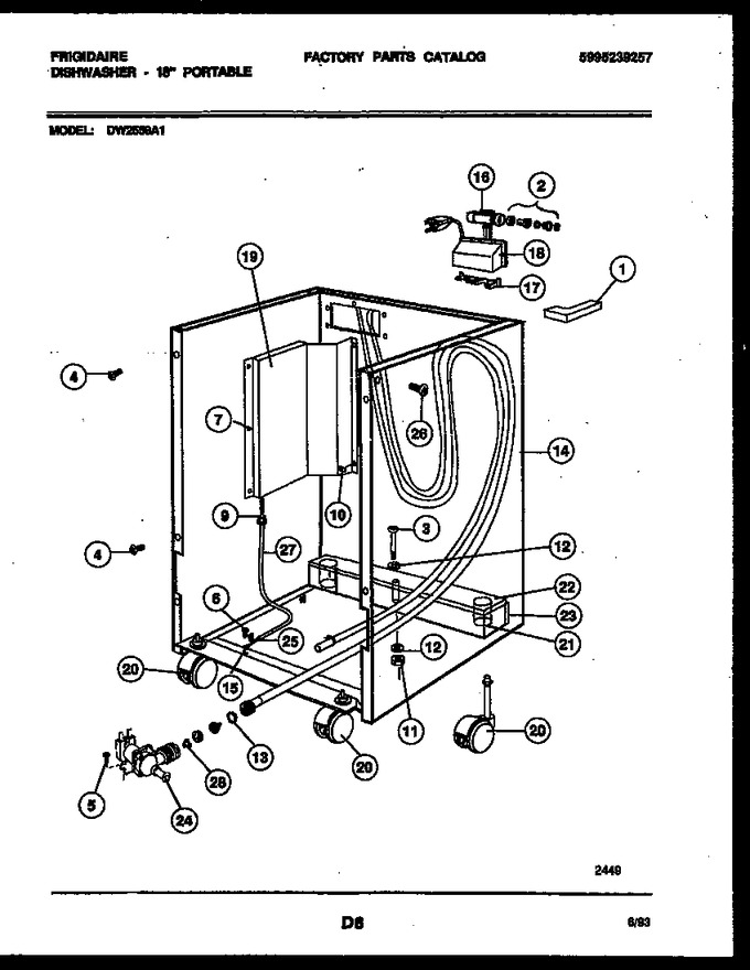 Diagram for DW2558A1