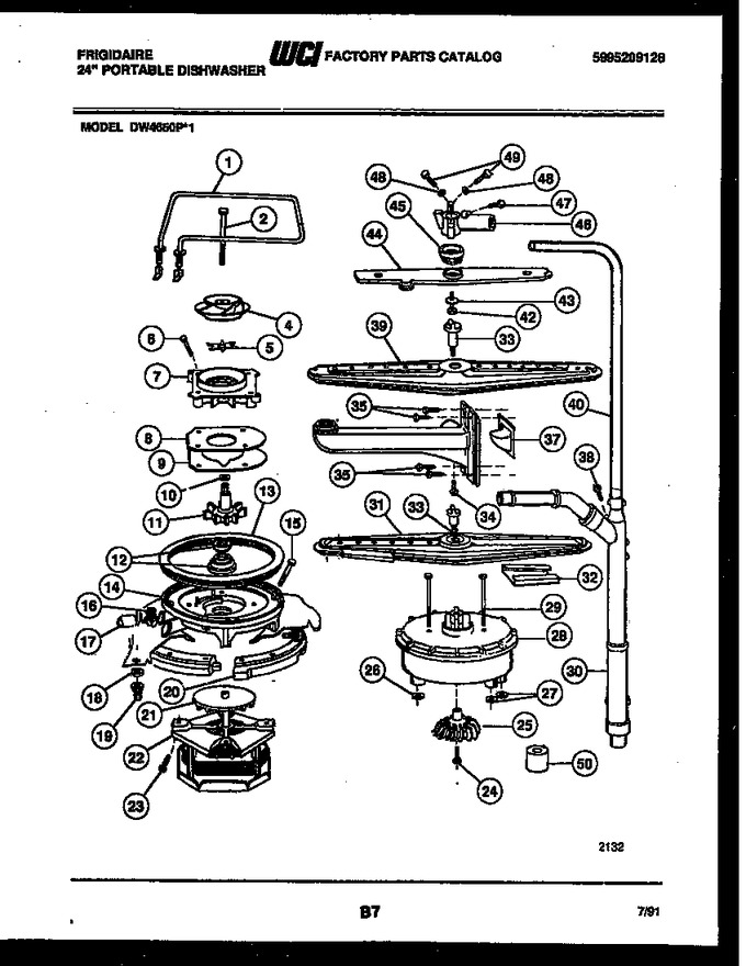 Diagram for DW4650PW1