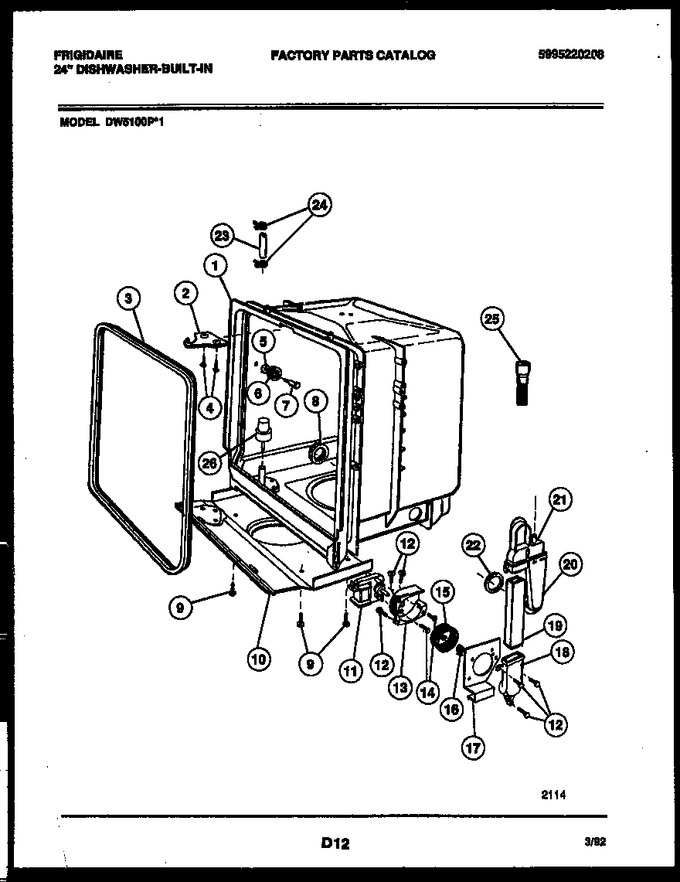 Diagram for DW5100PW1