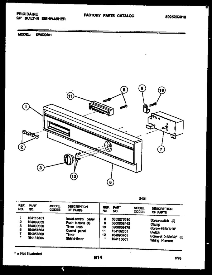 Diagram for DW5200A1