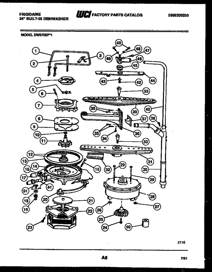 Diagram for DW5700PW1