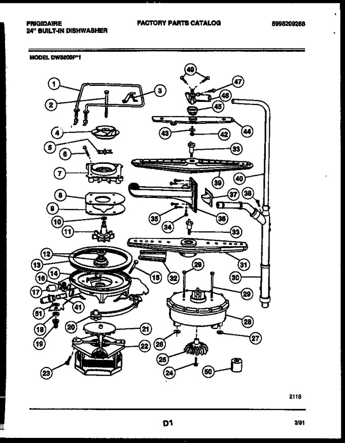 Diagram for DW5800PW1