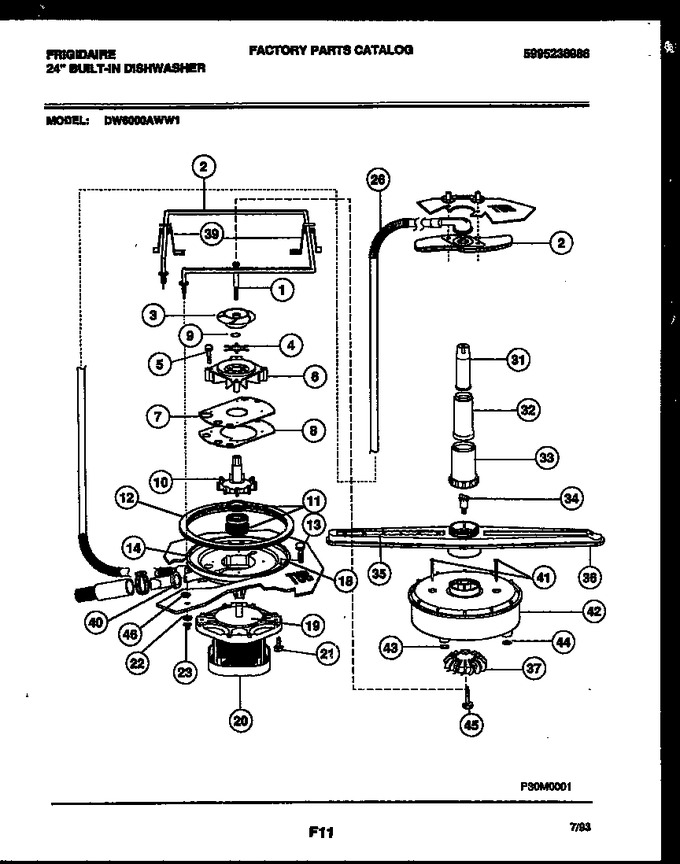 Diagram for DW6000AWW1