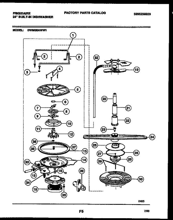 Diagram for DW6500AWL1