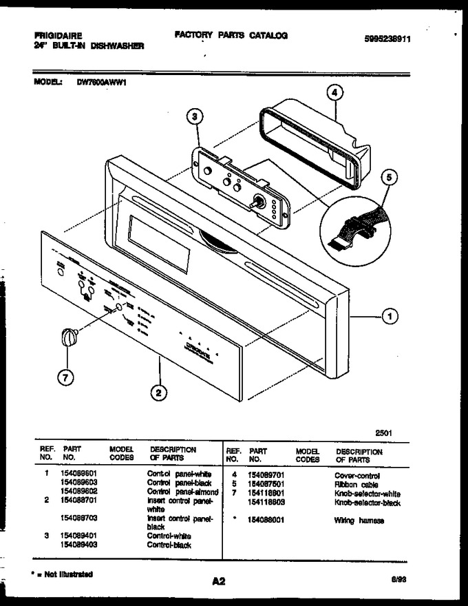 Diagram for DW7600AWW1