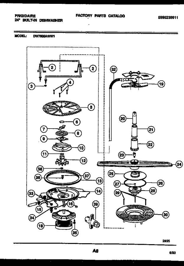 Diagram for DW7600AWL1
