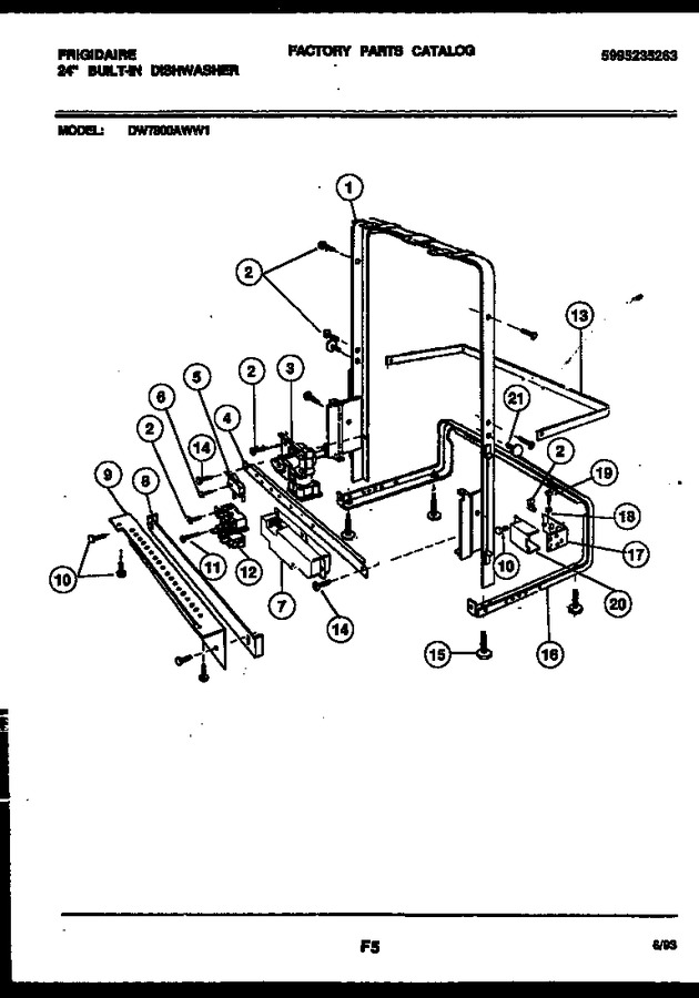 Diagram for DW7800AWL1
