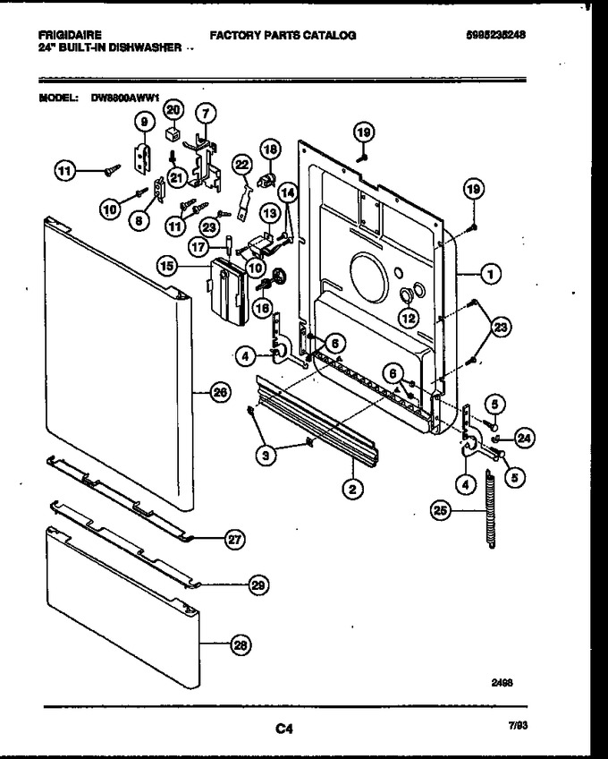 Diagram for DW8800AWL1