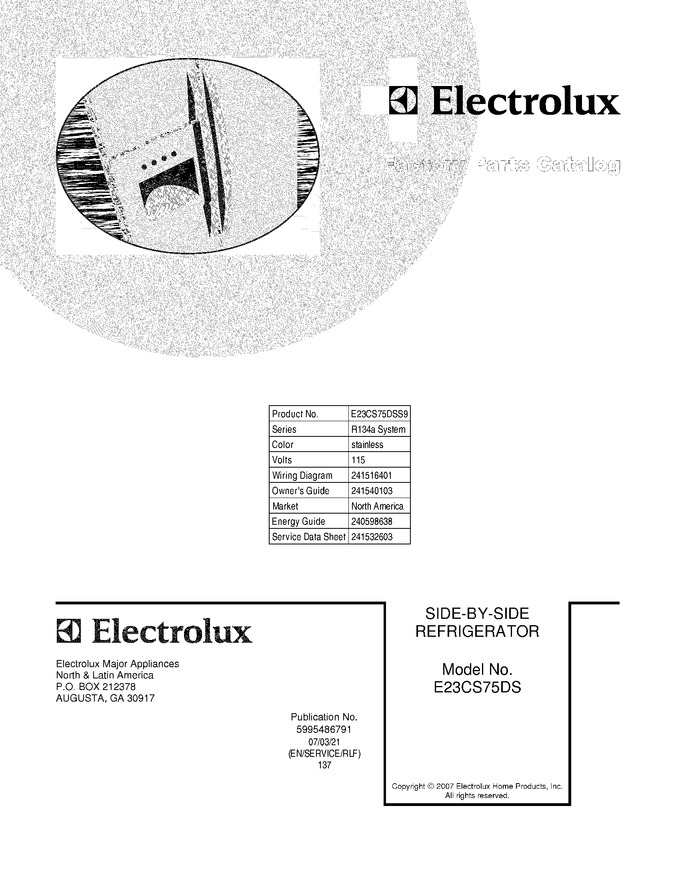 Diagram for E23CS75DSS9