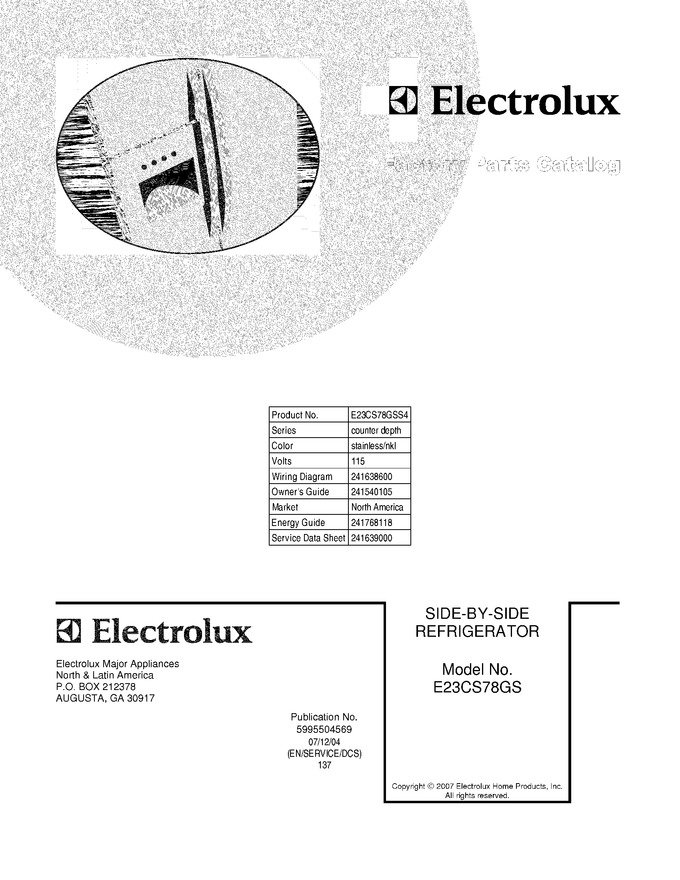 Diagram for E23CS78GSS4