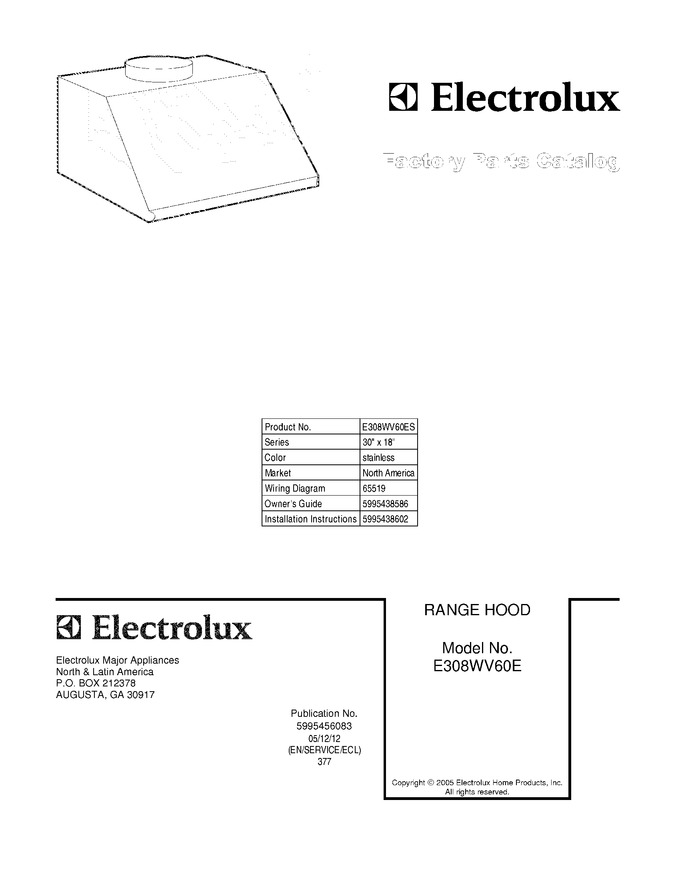Diagram for E308WV60ES
