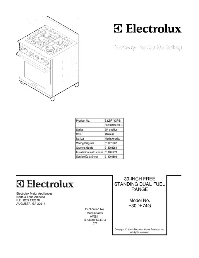 Diagram for E30DF74GPS1