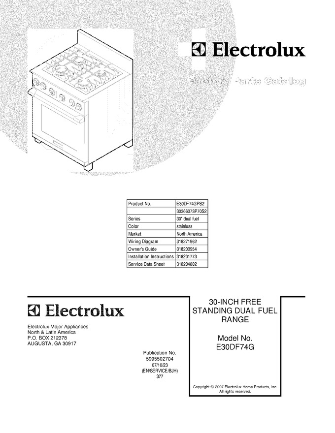 Diagram for E30DF74GPS2