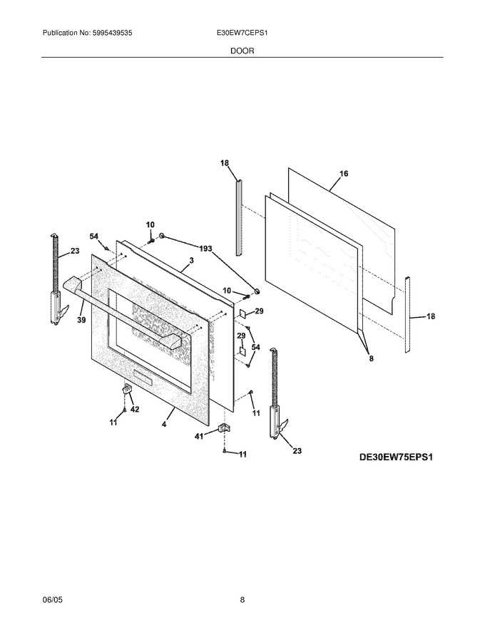 Diagram for E30EW7CEPS1