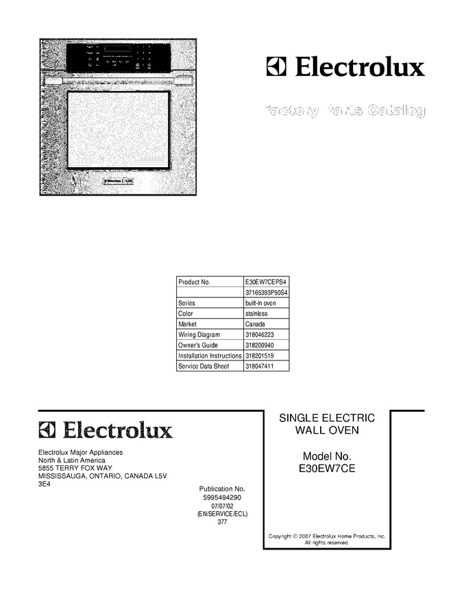 Diagram for E30EW7CEPS4