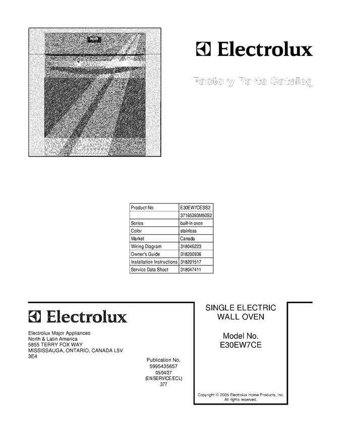 Diagram for E30EW7CESS2