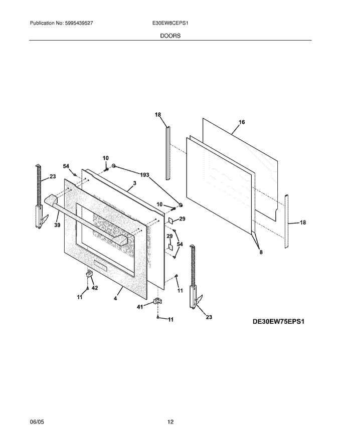 Diagram for E30EW8CEPS1