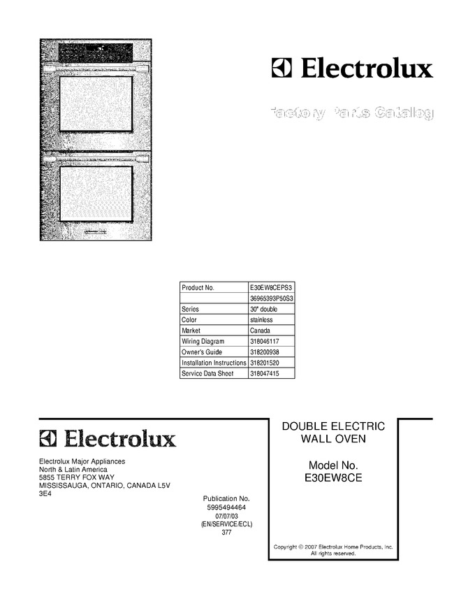 Diagram for E30EW8CEPS3