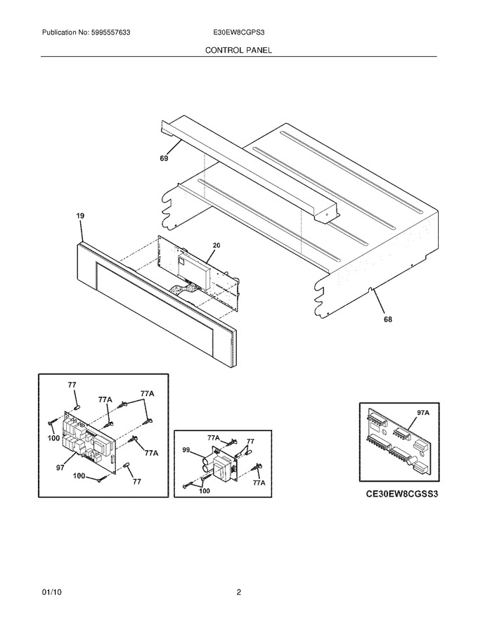 Diagram for E30EW8CGPS3
