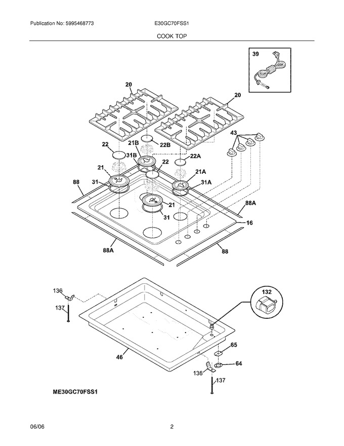 Diagram for E30GC70FSS1