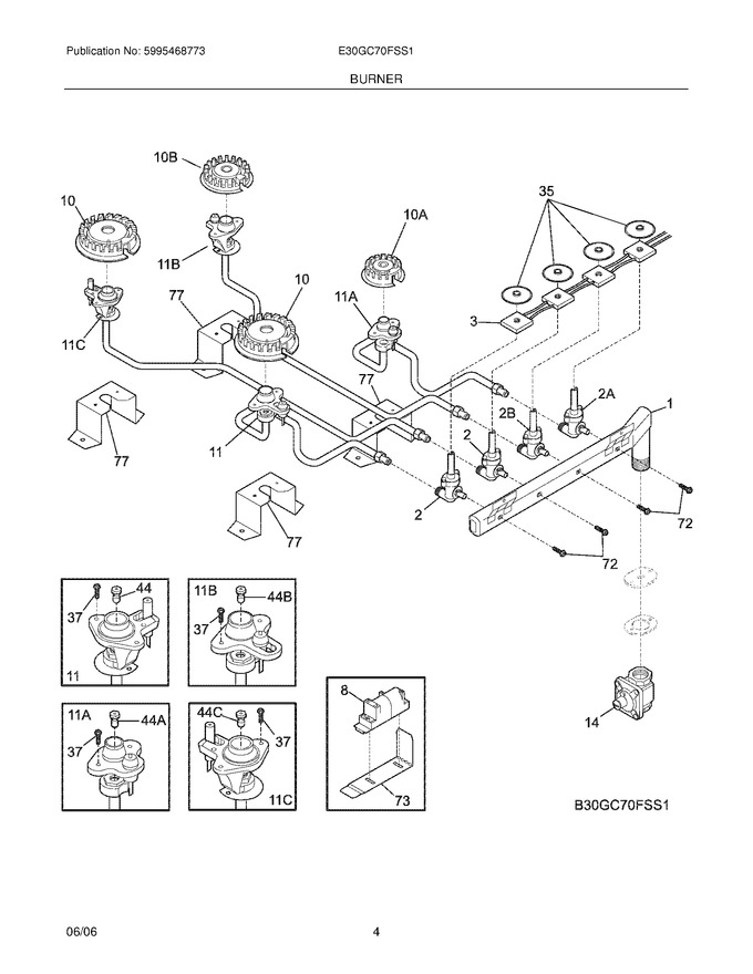 Diagram for E30GC70FSS1