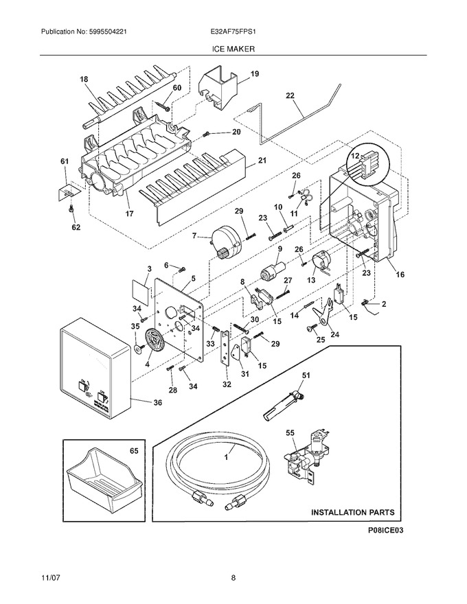 Diagram for E32AF75FPS1