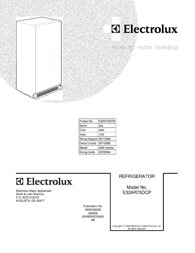 Diagram for E32AR75DCP0