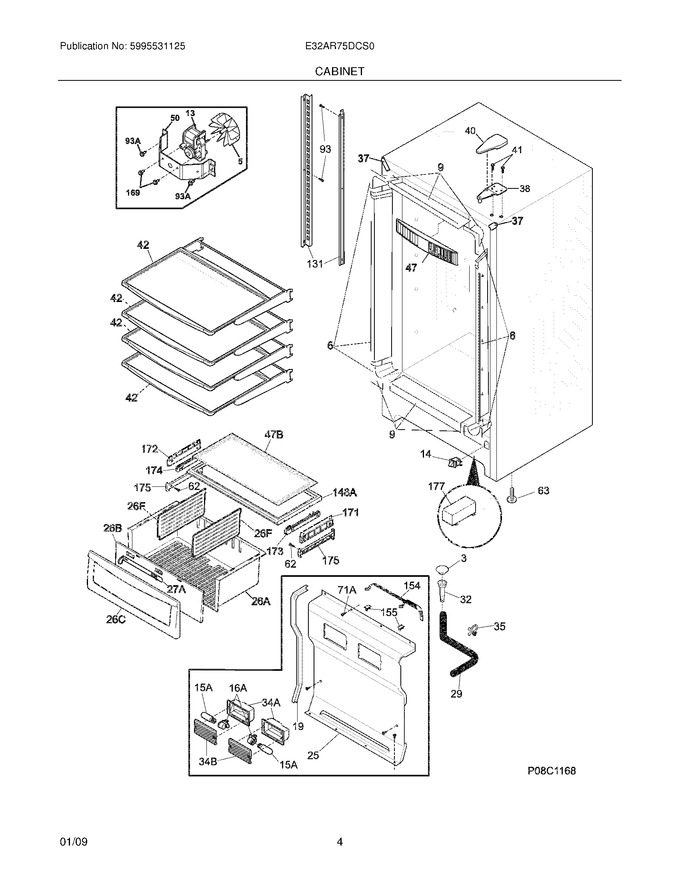 Diagram for E32AR75DCS0