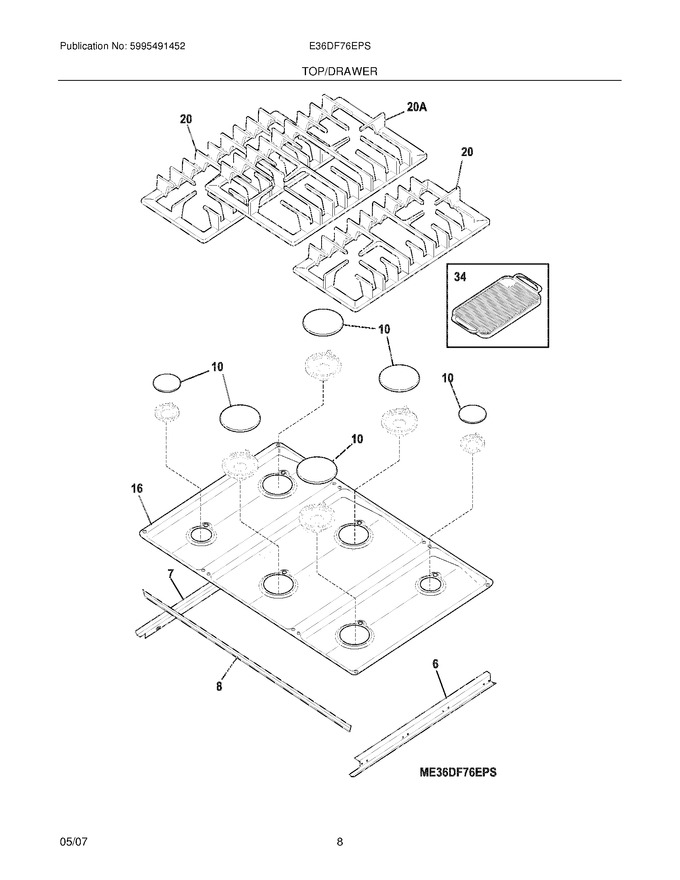 Diagram for E36DF76EPS