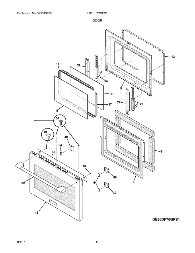 Diagram for E36DF7CGPS1