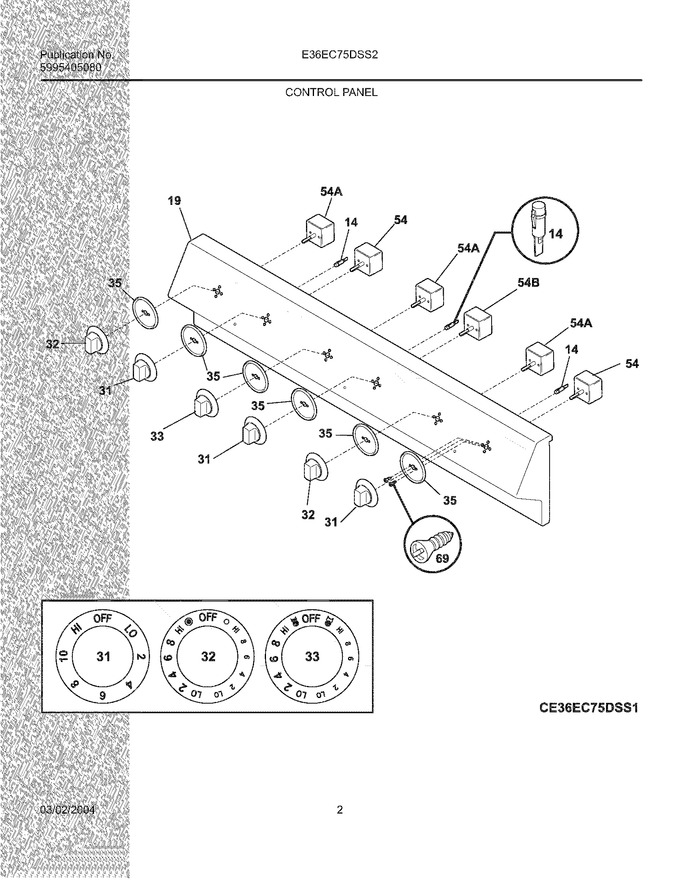 Diagram for E36EC75DSS2