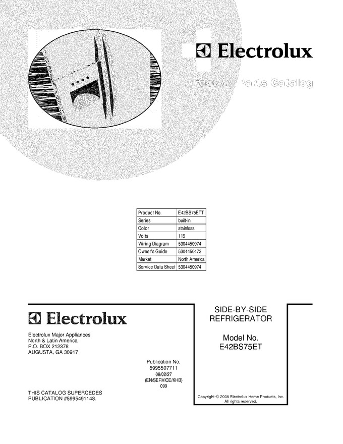 Diagram for E42BS75ETT