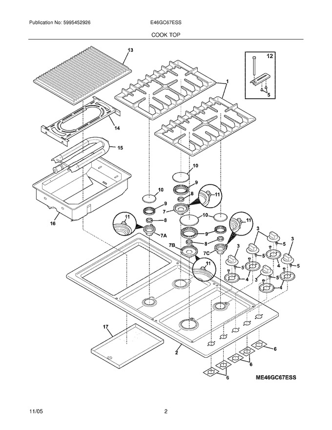 Diagram for E46GC67ESS