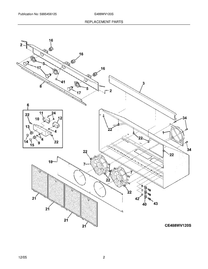 Diagram for E488WV120S