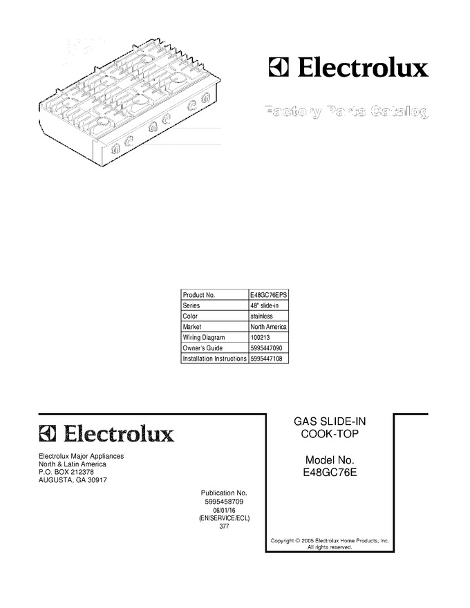 Diagram for E48GC76EPS