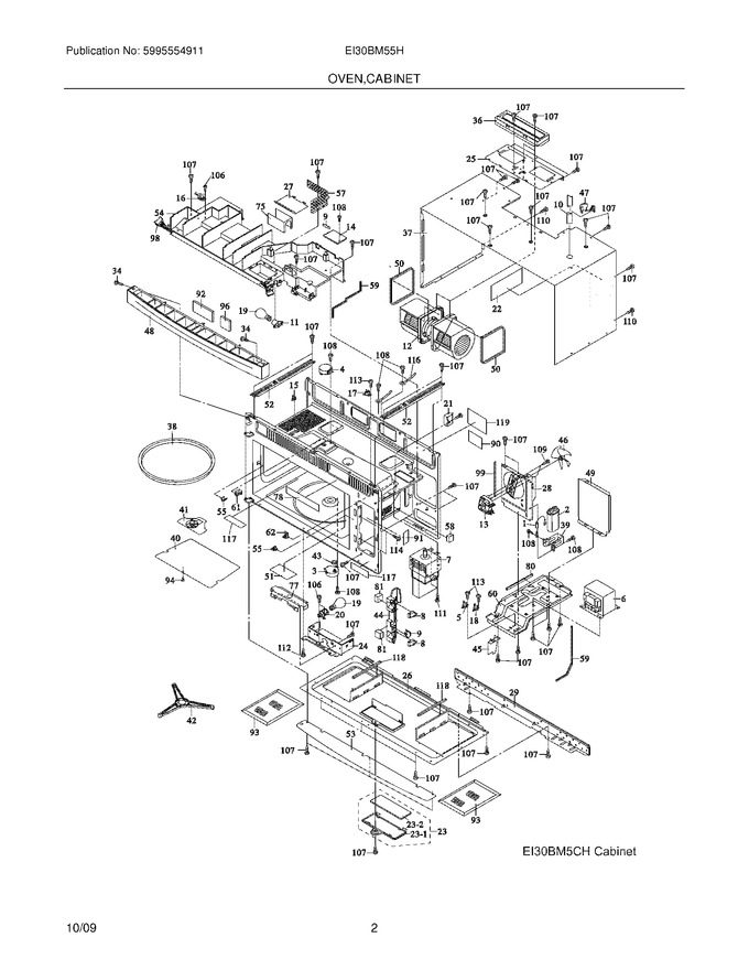 Diagram for EI30BM55HZB