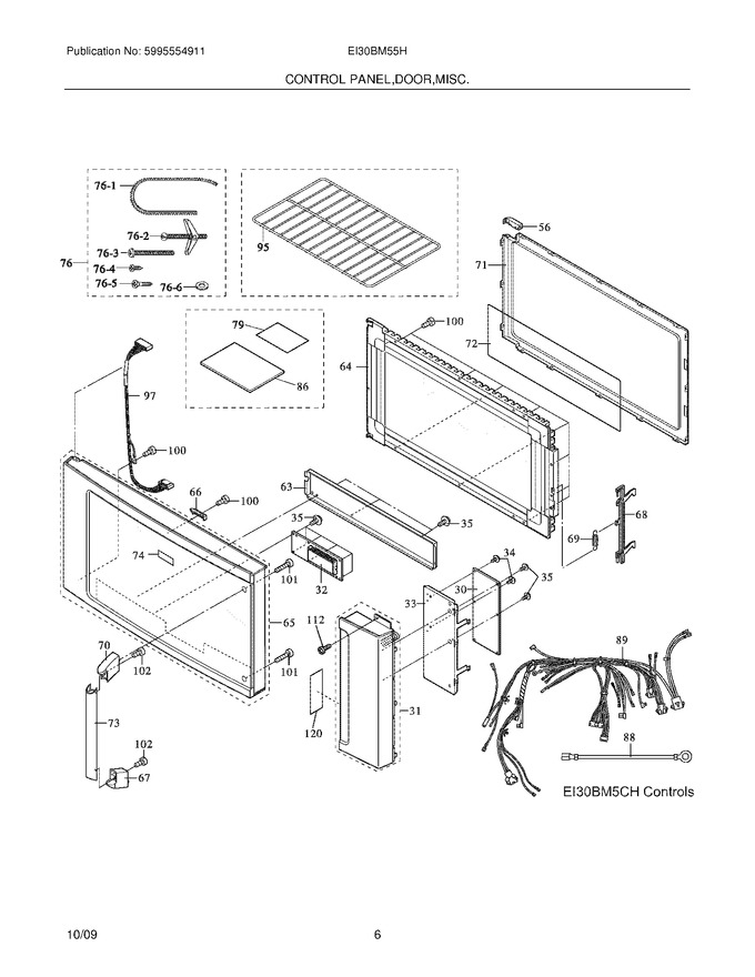 Diagram for EI30BM55HWB