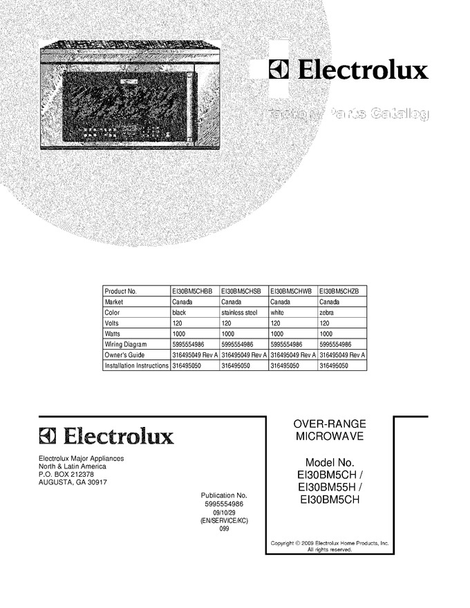 Diagram for EI30BM5CHSB