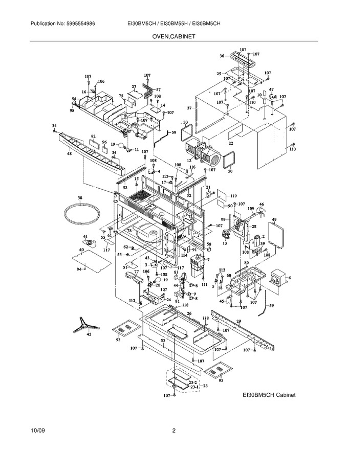 Diagram for EI30BM5CHSB