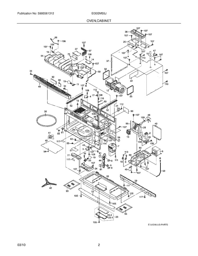 Diagram for EI30SM55JBA