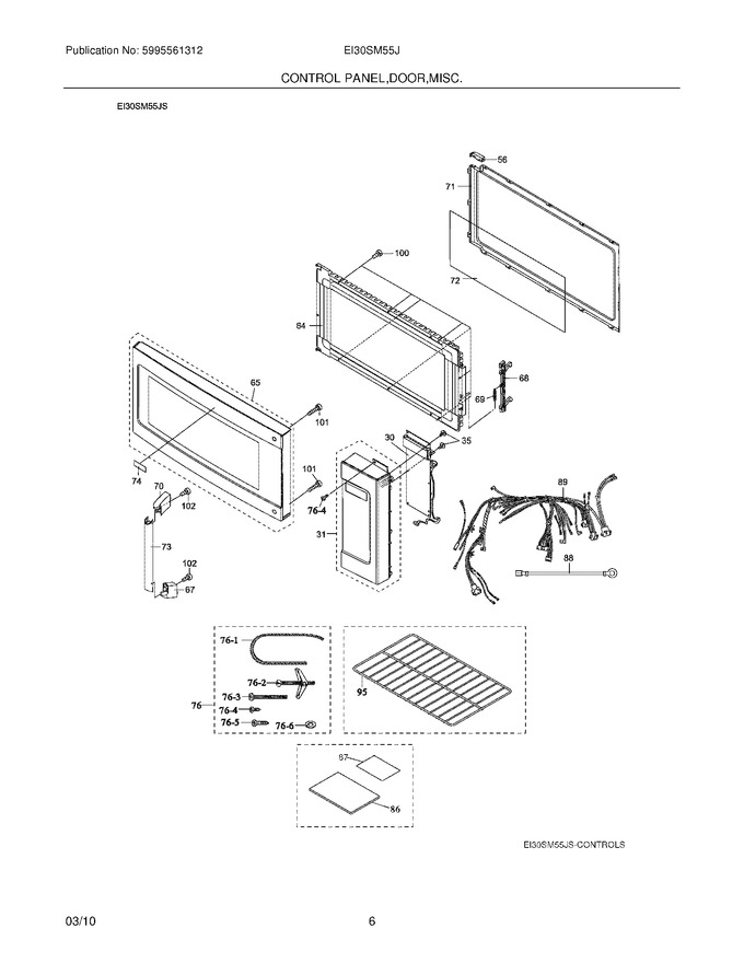 Diagram for EI30SM55JWA