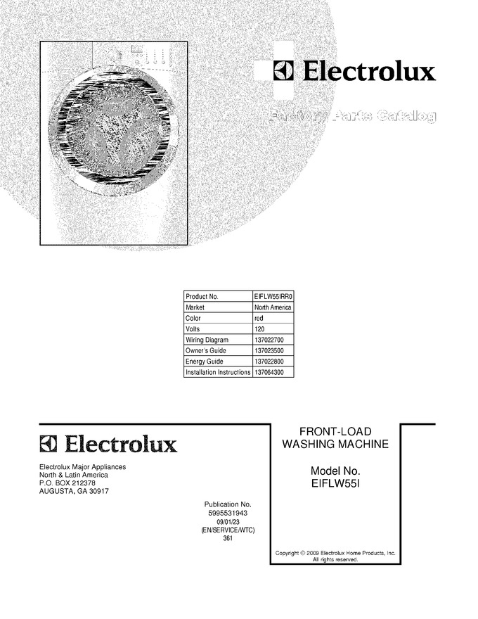 Diagram for EIFLW55IRR0