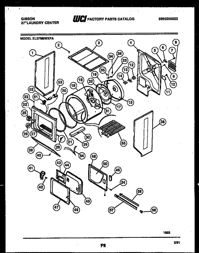 Diagram for EL27M6WXFA