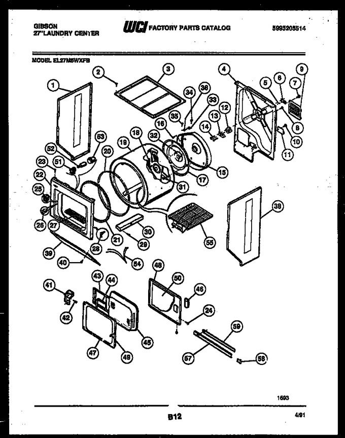 Diagram for EL27M6WXFB