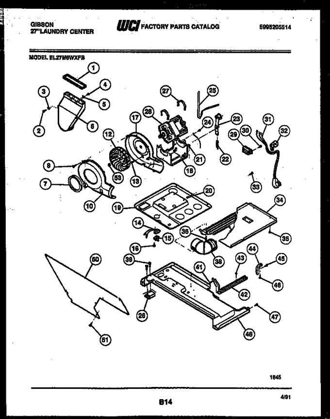 Diagram for EL27M6WXFB