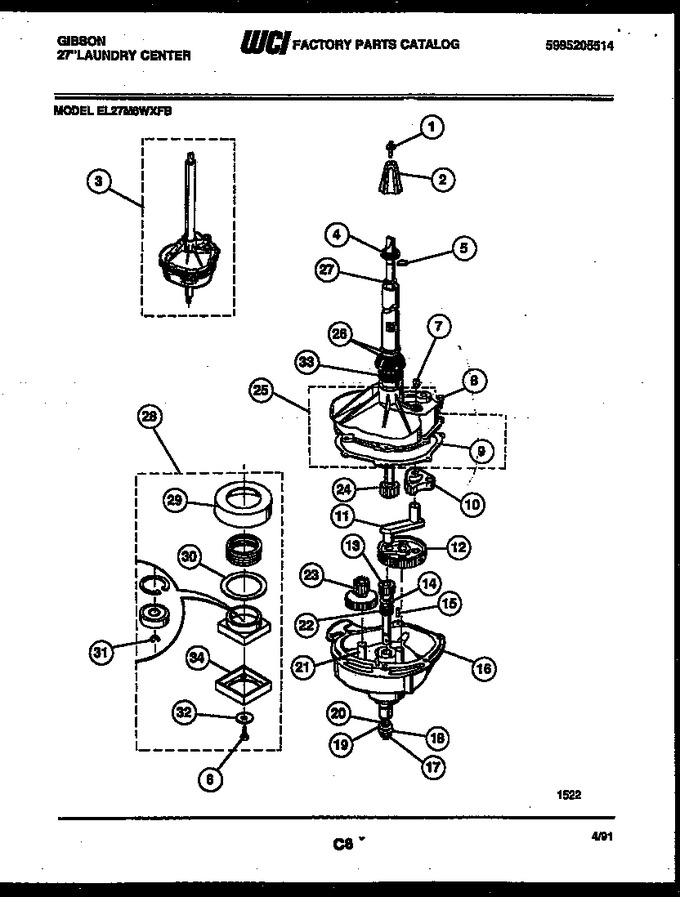 Diagram for EL27M6WXFB