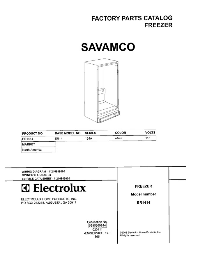 Diagram for ER1414