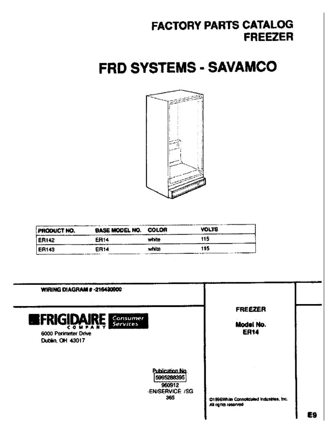 Diagram for ER142