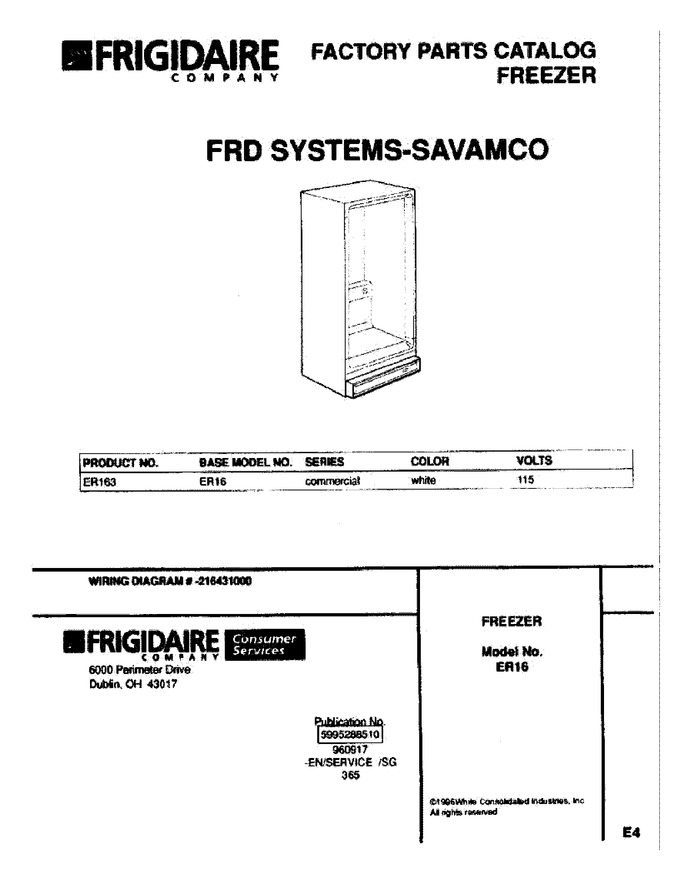 Diagram for ER163