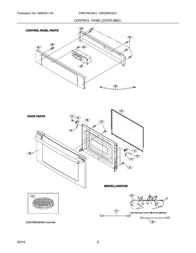 Diagram for EW27MO55HSA